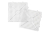 Plaque carrée pour perles à repasser XL - Perles à repasser 1 cm – 10doigts.fr