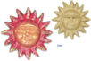 Soleil en carton papier mâché - 10doigts.fr