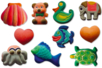 Moules 22 formes diverses - 10doigts.fr