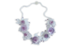 Ruban tubulaire en organza de métal - 10doigts.fr