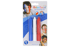 Sticks maquillage bleu, blanc, rouge - Maquillage – 10doigts.fr
