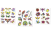 Set de 525 stickers Nature : oiseaux, papillons et insectes  - 10doigts.fr