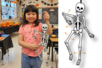 4 Mobiles squelette articulé - Kits créatifs Halloween – 10doigts.fr