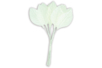 Set de 12 feuilles en satin - 10doigts.fr