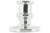 Set de 4 chandeliers en plastique argenté - 10doigts.fr