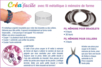 Perles CréaFacile avec fil métallique à mémoire de forme - 10doigts.fr
