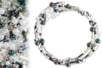 Kit bracelets farandole de perles fantaisie, en camaïeu argent - 10doigts.fr