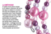 Kit bracelets farandole de perles fantaisie, en camaïeu couleurs pastels - 10doigts.fr