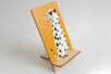6 Supports smartphone en bois - - Objets pour le bureau – 10doigts.fr