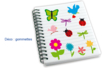 Set de 5 carnets à décorer - 10doigts.fr