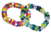 Maxi lot de perles tripodes + fil élastique - Bijoux, bracelets, colliers – 10doigts.fr