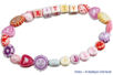 Perles enfantines - 250 perles - Perles Plastique – 10doigts.fr