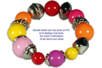 Perles rondes brillantes - 180 perles - Perles Acrylique – 10doigts.fr