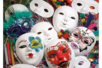Masque blanc à décorer - Taille enfant ou adulte au choix - Mardi gras, carnaval – 10doigts.fr