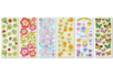 Set de 113 stickers fleurs effet perspective 3D - 10doigts.fr