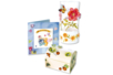 Set de 113 stickers fleurs effet perspective 3D - 10doigts.fr
