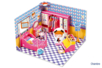 Kits Créa 3D La maison - 10doigts.fr