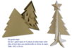Set grand sapin, en carton papier mâché - 10doigts.fr