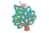 Set de 4 grands motifs "Dentelle de bois" : Oiseaux - 10doigts.fr