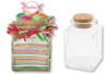 Petits bocaux à épices 7 cm - 4 pièces - Supports en Verre – 10doigts.fr