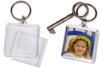 Porte-clefs en plastique transparent - 10doigts.fr