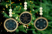 Rondins brillants pour décorer le sapin de Noël - Bricolages de Noël – 10doigts.fr