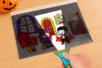 Activite Halloween Lampe magique Maison hante - Activités manuelles Halloween – 10doigts.fr
