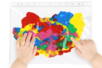 Activité manuelle Montessori Peinture Propre - Tête à Modeler