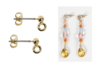 Clous dorés pour bijoux d'oreilles - Lot de 10 - Boucles d'oreilles – 10doigts.fr