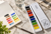 aquarelle étude, boitier en métal - Couleurs aquarelle – 10doigts.fr