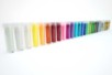 Paillettes couleurs assorties, 3.5 gr - 30 tubes - Paillettes à saupoudrer – 10doigts.fr