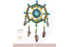 Livre : Créations et Mandalas à tisser - Livre Mercerie – 10doigts.fr