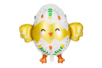 ballon poussin mylar aluminium pâques - Accessoires décoratifs de Pâques – 10doigts.fr