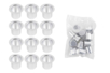 Bases metal chandelles - 12 pièces - Bougeoirs et photophores – 10doigts.fr