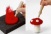 Bloc de mousse pour laine cardée - Feutrage - Arts plastiques – 10doigts.fr
