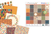 Bloc papier Automne, 30 x 30 cm - 30 feuilles - Papiers scrapbooking – 10doigts.fr