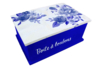 Papier Décopatch Roses bleues - 3 feuilles N°499 - Papiers Décopatch – 10doigts.fr