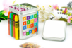 Boite à thé - cadeau maitresse - Crayons cire – 10doigts.fr