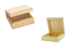 Boite carrée en bois - 10 cm - Boîtes et coffrets – 10doigts.fr
