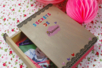 Boîte tiroir livre en bois - 14.5 x 19 cm - Boîtes en bois – 10doigts.fr