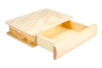 Boîte tiroir livre en bois - 14.5 x 19 cm - Boîtes en bois – 10doigts.fr