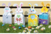 Boîtes lapins de Pâques à décorer - Boîtes en carton - 10doigts.fr