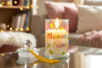 bougie idée cadeau fête des mères enfants - Activités manuelles fête des mères – 10doigts.fr