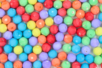 Boules de cellulose couleurs assorties - 200 pièces - Boules cellulose – 10doigts.fr