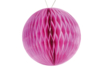 Boules de papier alvéolé rose - 4 pièces - Ballons, guirlandes, serpentins – 10doigts.fr
