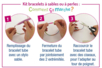Bracelets tube à remplir- Lot de 6 - Bracelets – 10doigts.fr