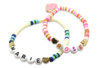 Perles intercalaires cœur or et argent - 100 perles - Perles intercalaires – 10doigts.fr