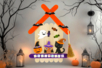 Maison hantée Halloween en bâtonnets - Activités manuelles Halloween – 10doigts.fr