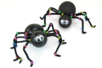 Araignée avec des boules de polystyrène - Tutos Halloween – 10doigts.fr