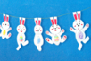 Guirlande de lapins de Pâques - Tutos Pâques – 10doigts.fr